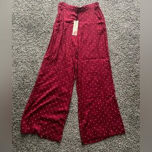 Red Polka Dot Pants